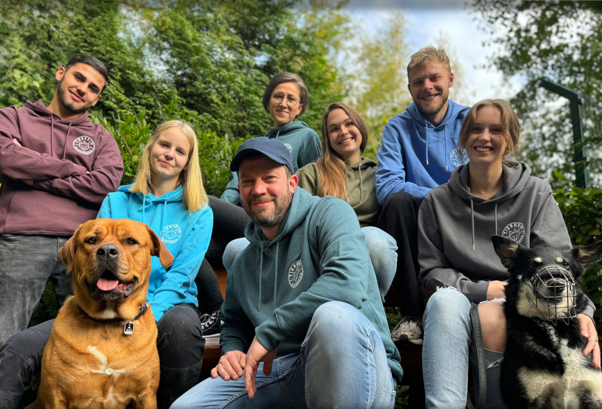 Ein Teil des engagierten Teams (v.l.): Rayan Shamdeen Kando Ilyas, Jaymee Deppe, Dominic Köppen, Natalie Stelle, Verena Kramer, Paul Sytwala und Gina Wirtz.